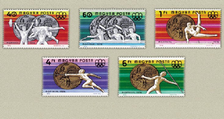 Ungaria 1976 - Jocurile Olimpice Montreal medalii, sport, serie