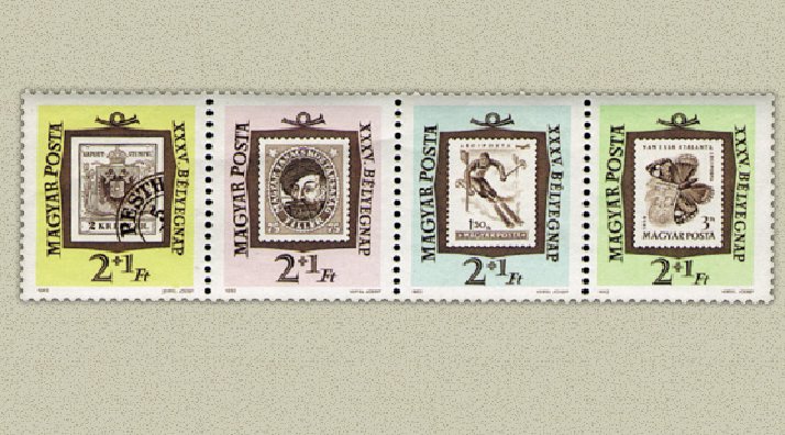 Ungaria 1962 - ziua marcii postale, serie neuzata