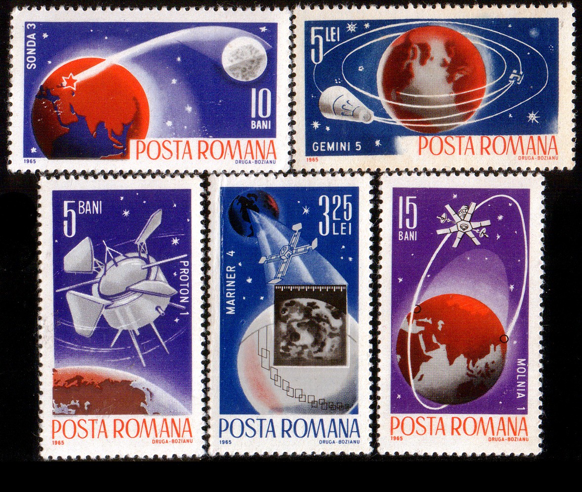 1965 - Cosmonautica II, serie neuzata