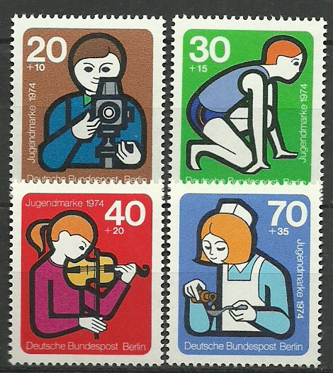 Berlin 1974 - Pentru copii, serie neuzata