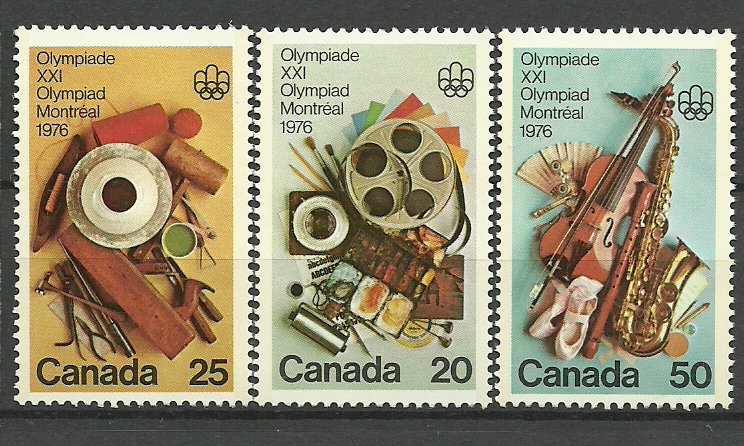 Canada 1976 - JO Montreal arta, serie neuzata