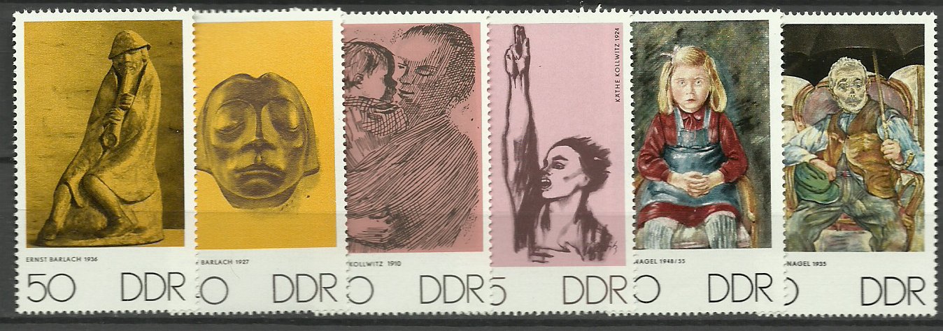 DDR 1970 - arta, pictura, serie neuzata