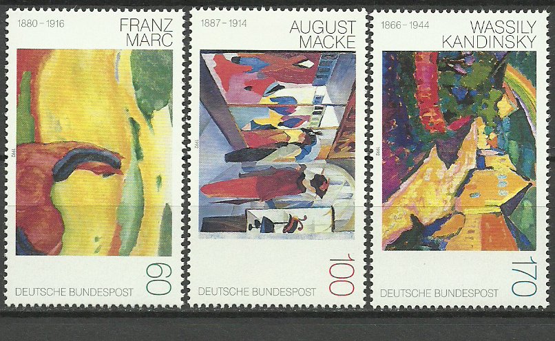Germania 1992 - pictura, serie neuzata
