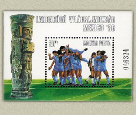 Ungaria 1986 - CM fotbal, colita neuzata