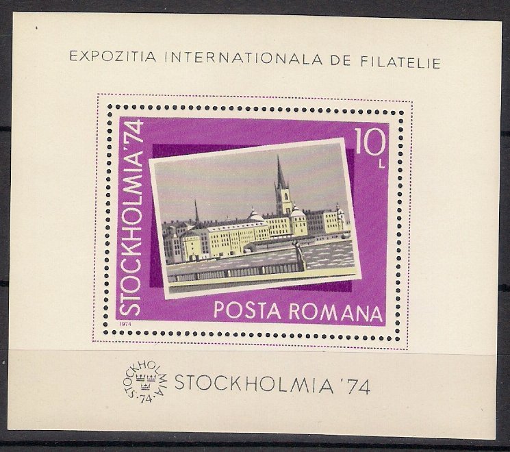 1974 - Expo Stockholmia, colita neuzata