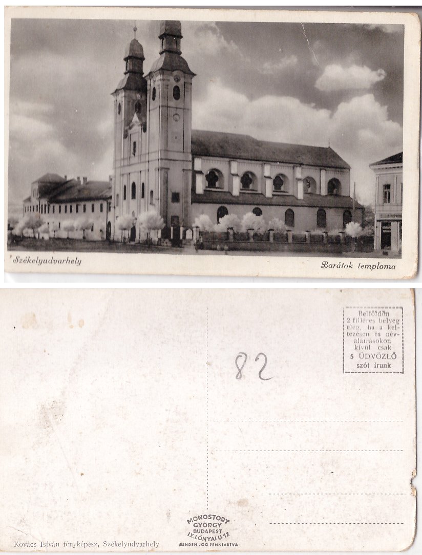 Odorheiu Secuiesc aprox. 1940 - Biserica