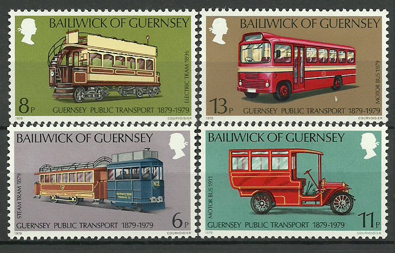 Guernsey 1979 - transport public, serie neuzata