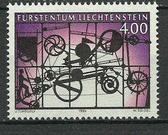 Liechtenstein 1994 - Arta contemporana, neuzata