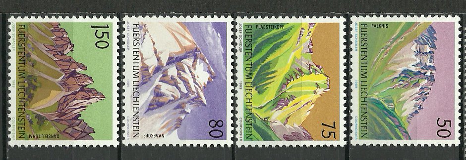 Liechtenstein 1989 - munti, serie neuzata