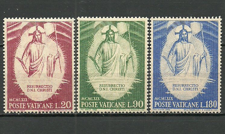 Vatican 1969 - Pasti, serie neuzata