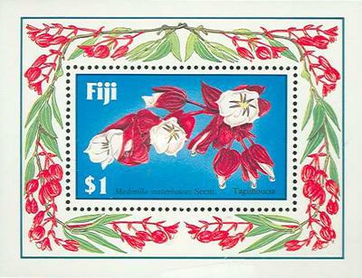Fiji 1987 -Fflori, colita neuzata
