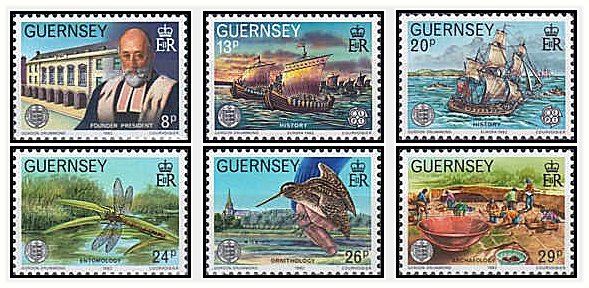 Guernsey 1982 - Europa, evenimente istorice, serie neuzata