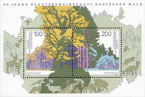 Germania 1997 - Protectia naturii, colita neuzata