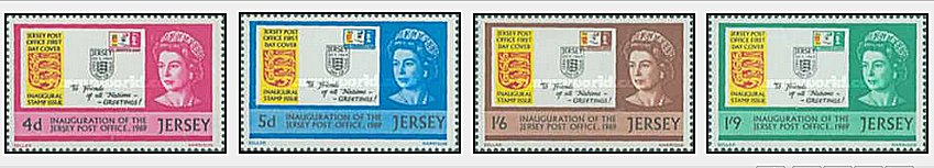 Jersey 1969 - Mail Office, serie neuzata