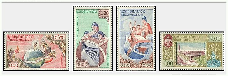 Laos 1958 - UNESCO, serie neuzata
