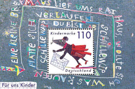 Germania 1999 - Pentru copii, desene, colita neuzata