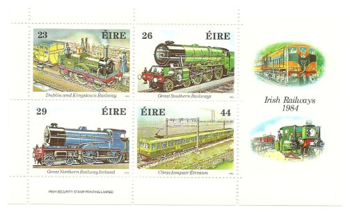 Irlanda 1984 - Trenuri, bloc neuzat
