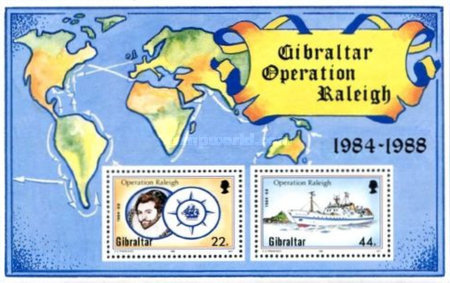 Gibraltar 1988 - navigatie, colita neuzata