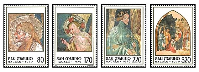 San Marino 1979 - Craciun, serie neuzata