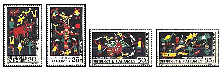 Benin (Dahomey) 1965 - Tapiterii, serie neuzata