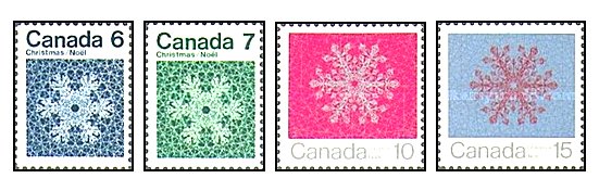 Canada 1971 - Craciun, serie neuzata