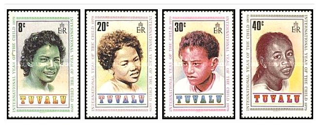 Tuvalu 1979 - UNICEF, copii, serie neuzata