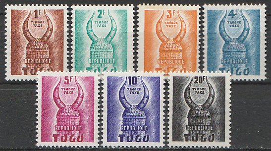 Togo 1959 - Porto, serie neuzata