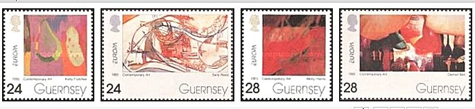Guernsey 1993 - Europa, arta, serie neuzata