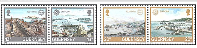 Guernsey 1983 - Europa-peisaje, serie neuzata