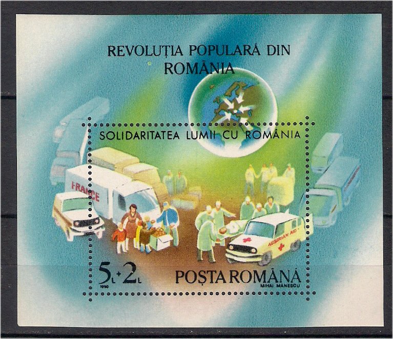 1990 - Revolutia populara din Romania, colita neuzata