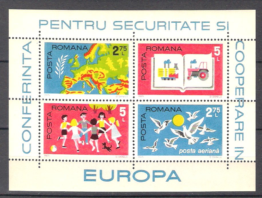 1975 - Conferinta pentru securitate si cooperare, bloc neuzat