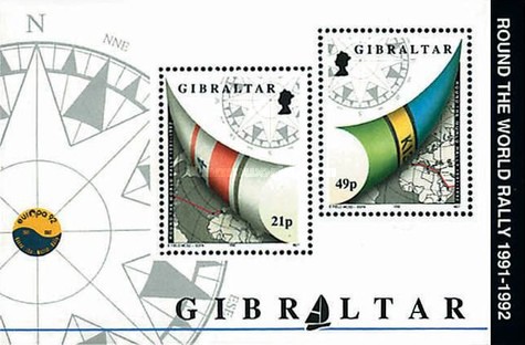 Gibraltar 1992 - navigatie, colita neuzata