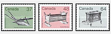 Canada 1983 - Old Utensils, serie neuzata