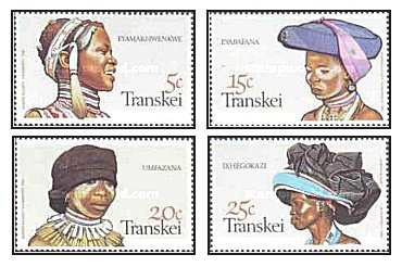 Transkei 1981 - Women\'s Headdresses, serie neuzata