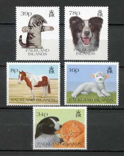 Falkland Islands 1993 - Animale domestice, serie neuzata
