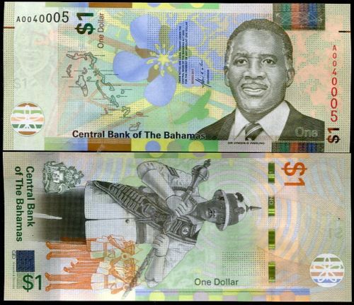 Bahamas 2017 - 1 dollar UNC