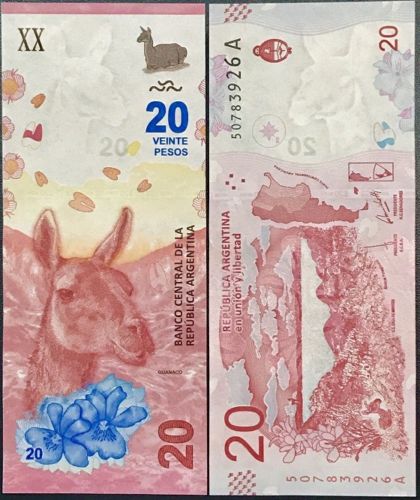 Argentina 2017 - 20 pesos UNC