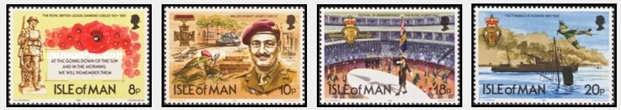 Isle of Man 1981 - Royal British Legion, serie neuzata