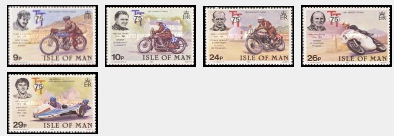Isle of Man 1982 - Motociclete, serie neuzata