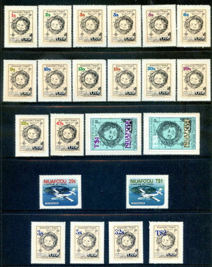Niuafo\'ou(Tonga) 1983 - Mi1-22 serii neuzate