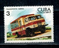 Cuba 1977 - Transportul in comun, neuzat