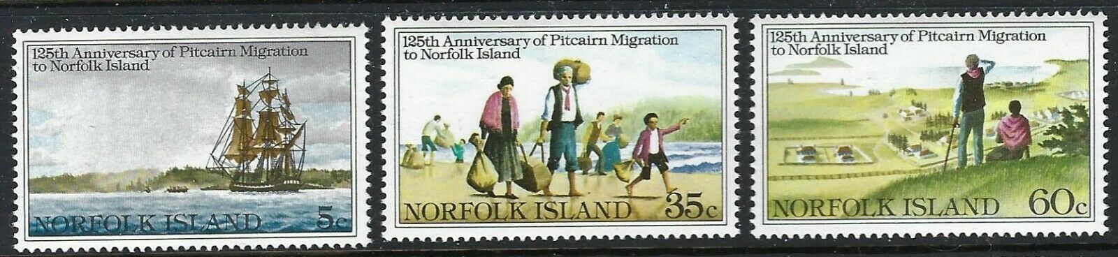 Norfolk Island 1981 - Migration, serie neuzata