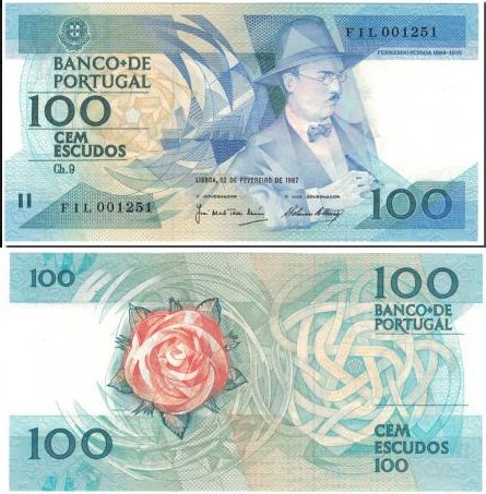Portugalia 1987 - 100 escudos UNC