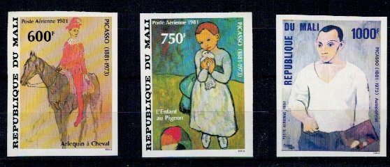 Mali 1981 - Picturi, Picasso, serie ndt neuzata