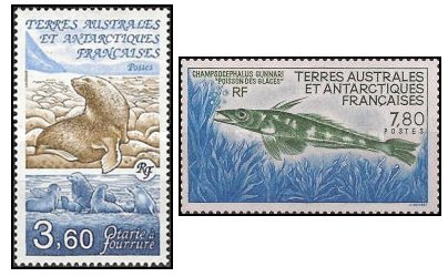 French South and Antarctic Terr. 1991 - Fauna, serie neuzata