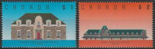 Canada 1989 - Arhitectura, serie neuzata