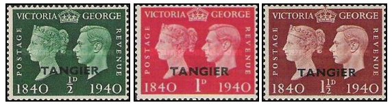 Tangerul Britanic 1940 - Queen Victoria and King George VI, seri