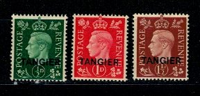 Tangerul Britanic 1937 - Regele George VI, supr., serie neuzata