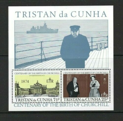 Tristan da Cunha 1974 - Churchill, bloc neuzat