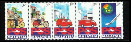 Malaysia 1992 - Posta, transport, serie neuzata